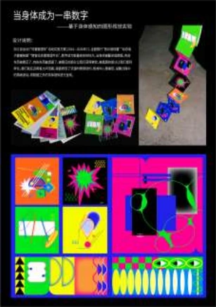 身体感知视觉实验第一张展板